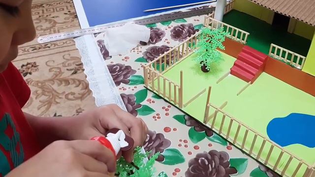 Картон қағаздан үй