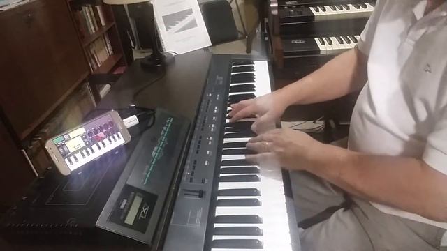 Demo App DX7 Piano para Android (Samsung J5 - Zé Osório) смотреть онлайн