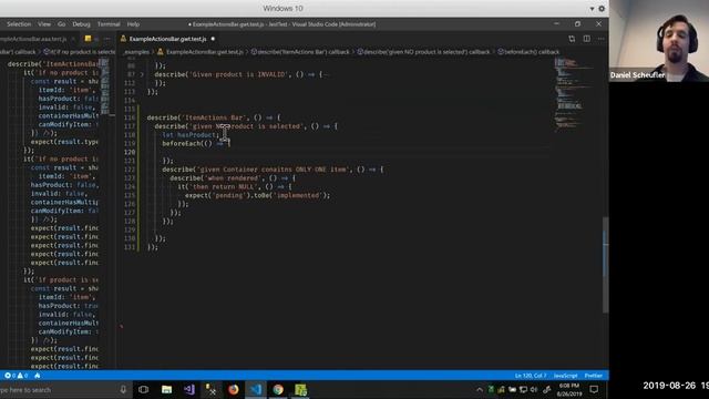 Web UI Testing Given When Then Pattern - React Online Meetup - August 2019 смотреть онлайн