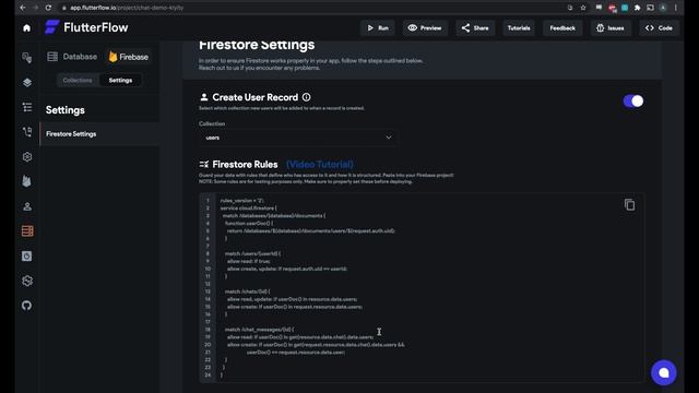 How To Set Up Chat In FlutterFlow | FlutterFlow Tutorial смотреть онлайн