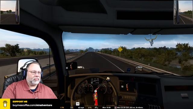 American Truck Simulator Texas DLC Solo Live Stream смотреть онлайн