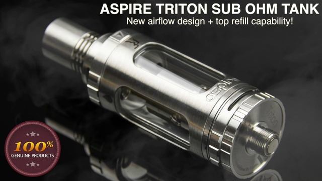 Aspire Triton Sub-Ohm Tank | Vapor Kings Las Vegas Strip | Vape Shop Las Vegas Strip смотреть онлайн