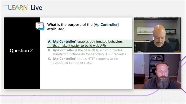 Create a web API with ASP.NET Core | CON062 смотреть онлайн