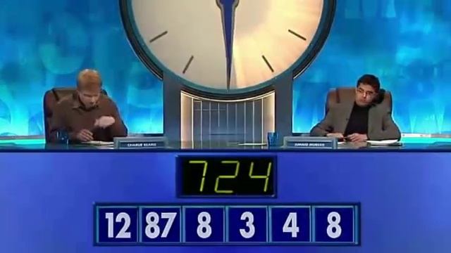 Countdown - 'Scary' Numbers and Conundrum - Monday 16 August 2010 смотреть онлайн