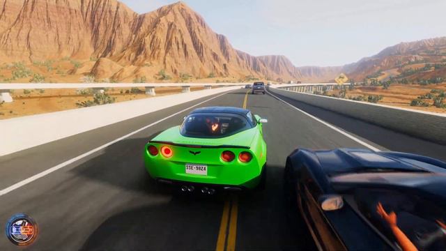 Truck and Car Crashes #5 - BeamNG drive CRAZY DRIVERS смотреть онлайн