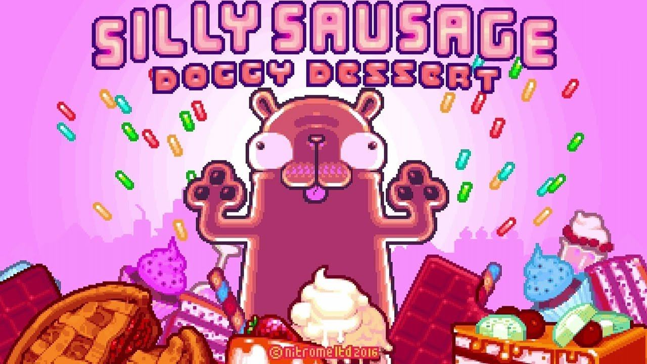 Silly Sausage: Doggy Dessert - Собака -сосиска, снова в деле(обзор-летсплей на Android) смотреть онлайн