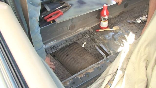 Ford Maverick ремонт пола