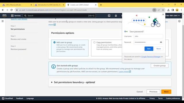 AWS Identity and Access Management (IAM) | MaanavaN Cloud Labs | Cloud Sandbox & lab - AWS | Azure смотреть онлайн