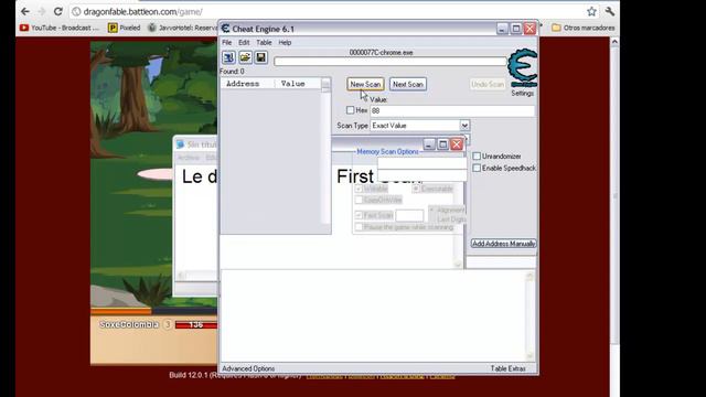 Como subir mas rápido de nivel en Dragon Fable, con Cheat Engine 6.1 [MUY BIEN EXPLICADO-ESPAÑOL] смотреть онлайн