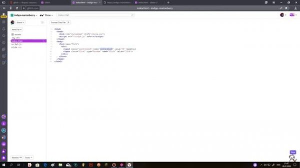 Кликер html, js и css - часть 1