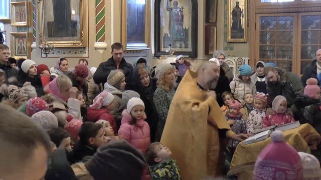 Детский чин Прощения в Спасо-Парголовском храме смотреть онлайн