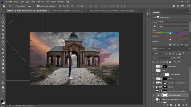 PHOTOSHOP 2022 MANIPULATION TUTORIAL смотреть онлайн