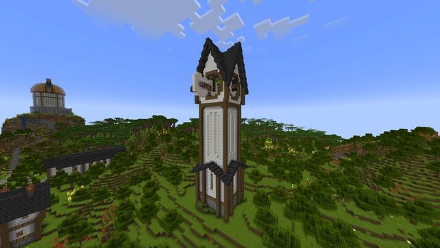 Cuckoo Clock Tower | Minecraft Create Mod смотреть онлайн