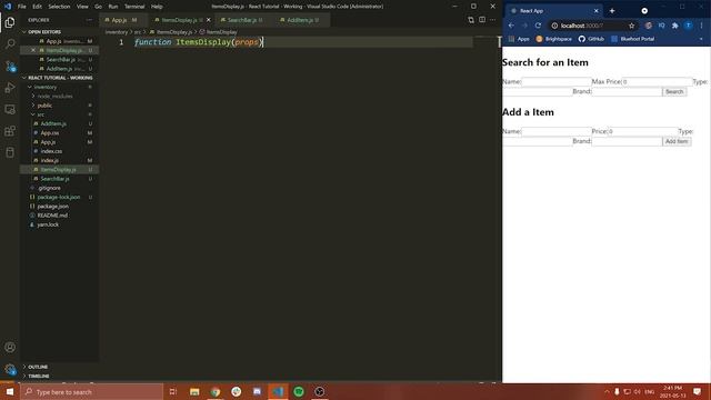 React for Beginners #7 - Displaying Data Dynamically смотреть онлайн