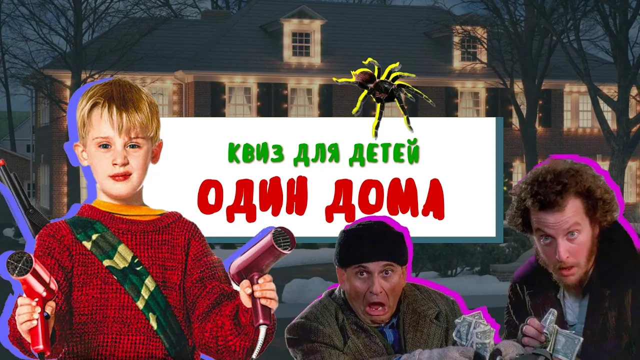 Викторина для детей по фильму Один Дома ?????️♂️?️♂️ смотреть онлайн