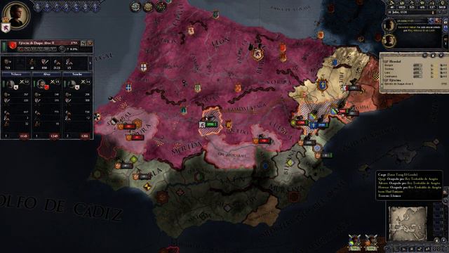 Crusader kings II HIP Mod | León #12 "La Gran Guerra Mora" смотреть онлайн
