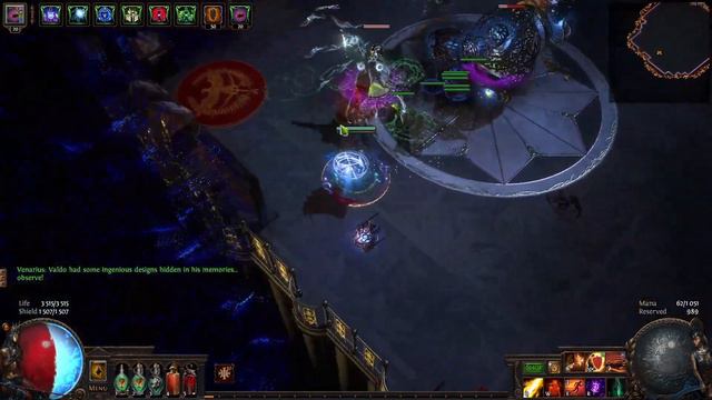 | Arakaali's Fang / Raise Spiders | Occultist | Build Showcase | POE 3.22