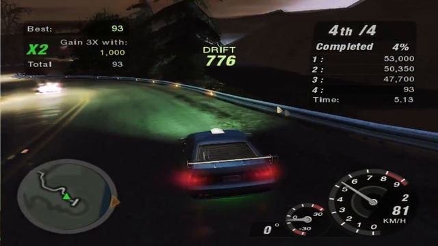 Need For Speed Underground 2: Walkthrough #63 - Capilano Heights [Downhill Drift] (Stage 3) смотреть онлайн