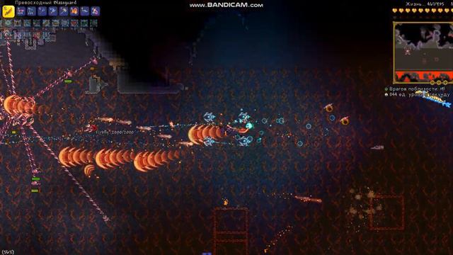 Volcanox bossfight | Terraria Elements Awoken Mod смотреть онлайн