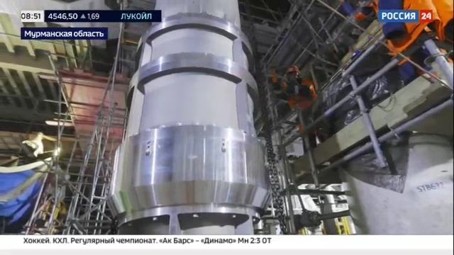 На ЦСКМС завершается монтаж системы отгрузки продукции для завода «Артик СПГ 2»