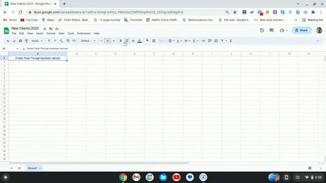 Make Online Excel Sheet For (GBOB) | Client List 2023 #excelsheets #clientlist #guestposting смотреть онлайн