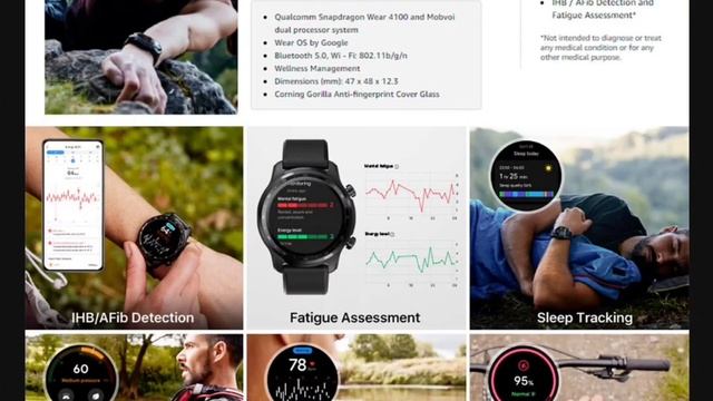 Tic watch pro 3 ULTRA | GPS | wear os | snapdragon 4100 | 1gb+8gb memory #preview #techpoke смотреть онлайн