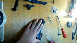 Разборка Glether P08 (Парабеллум, люгер)