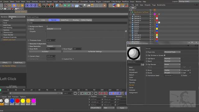 0118. Cinema 4D Tutorial - Efeito Cartoon 2D com Sketch and Toon смотреть онлайн