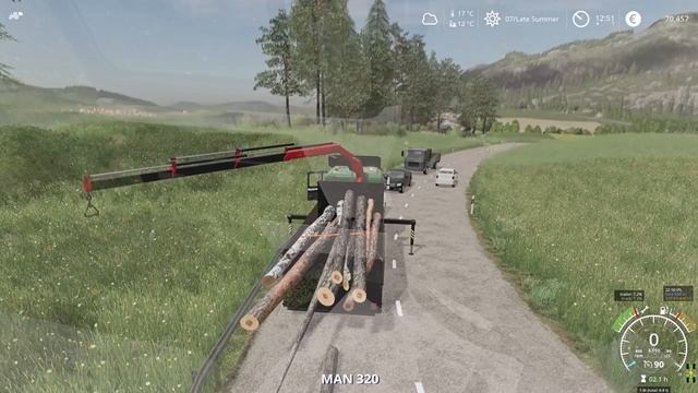 Chopping fallen TREES & CLEANING | Animals on Felsbrunn Seasons | Farming Simulator 19 | Episode 16 смотреть онлайн