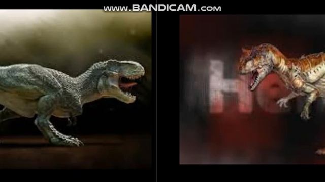 ТИРАННОЗАВР VS АЛЛОЗАВР