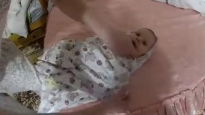 #младенец#пеленание#как за пеленать младенца вместе с головой