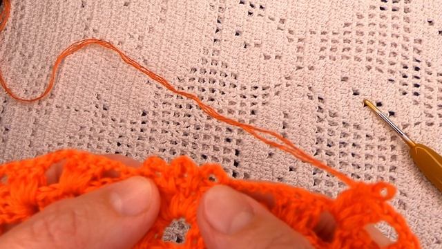 ШАЛЬ - ОСЕНЬ - , Вязание КРЮчКОМ по СХЕМЕ ,   Crochet Shawl  (шаль № 413)