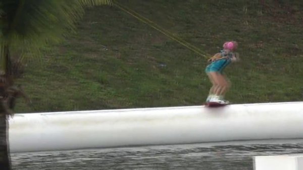 How to Backside Lip Slide Wakeboard .Best Wakeboard Tutorial. БекЛип Вейкборд.