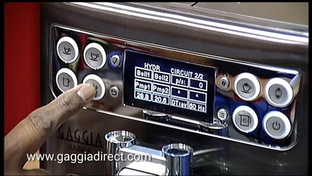 Gaggia Babila Test Mode - Gaggia Caffe TV смотреть онлайн