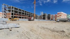 работа башенного крана кбм 401Па г.Нижневартовск