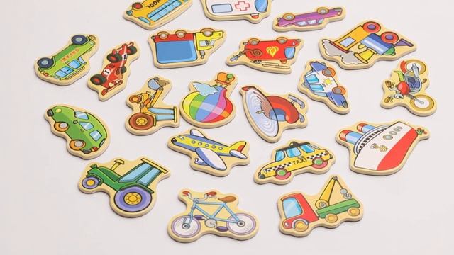 ANDREU Toys Магнитная игра "Транспортные средства" смотреть онлайн
