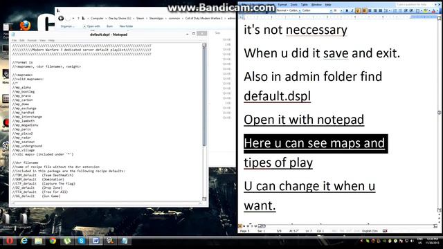Call Of Duty:Modern Warfare 3 Dedicated Server Setup