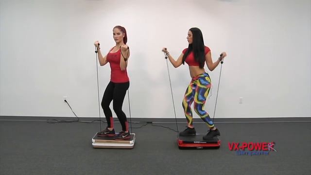 VX-Power SLIMPLATE Vibration Plate Exercise Positions Part 2 смотреть онлайн