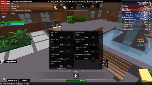 Legacy RPG classic(Roblox) смотреть онлайн