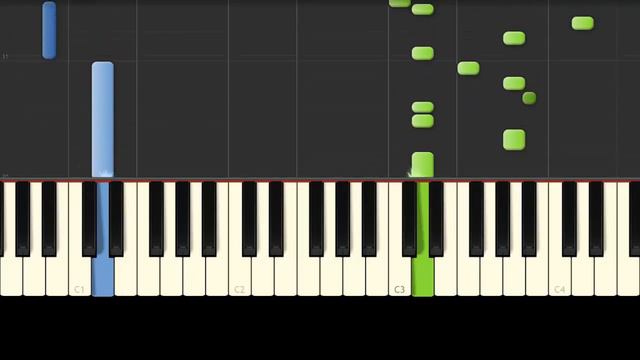 Crazy Frog / Axel F / Fácil / Piano Tutorial / Notas Musicales смотреть онлайн