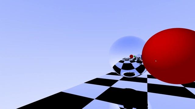 Vulkan API realtime ray tracing using NVidia RTX extensions смотреть онлайн