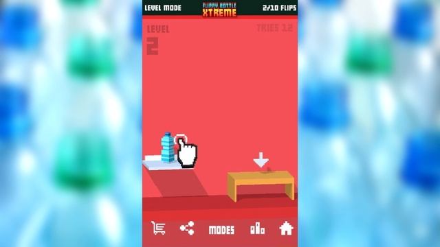 Самый лучший симулятор Bottle Flip Challenge - Flippy Bottle Extreme смотреть онлайн