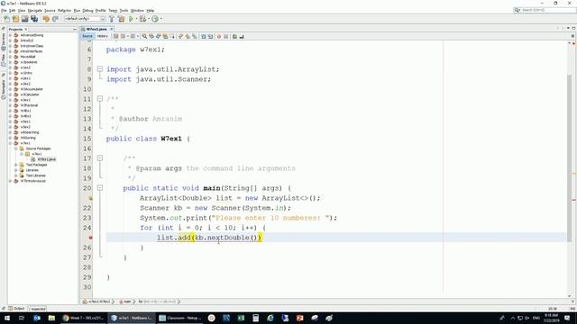 393 cs231-202 week 7 exercise 1 ArrayList смотреть онлайн
