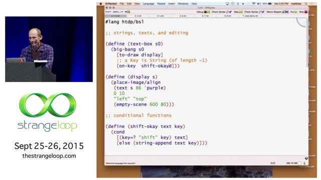 "big-bang: the world, universe, and network in the programming language" by Matthias Felleisen смотреть онлайн