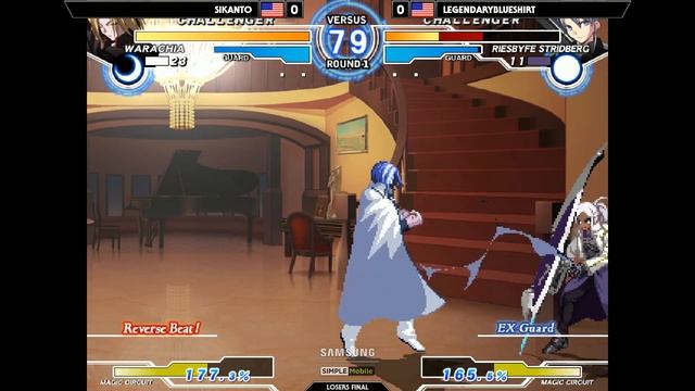 Melty Blood: Actress Again: Current Code TOP 4 - Combo Breaker 2019 [1080p/60fps] смотреть онлайн