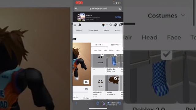 How to get black skin on Roblox! смотреть онлайн