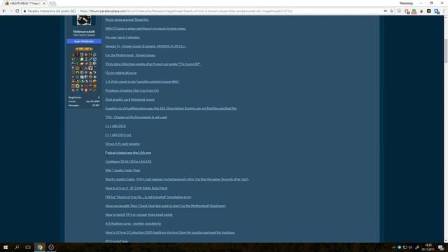 Crash fix for Hearts of Iron 3 смотреть онлайн