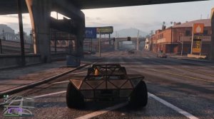 GTA 5 Online PS4. Машина-рампа уничтожает город! RAMP BUGGY Import/Export DLC #170