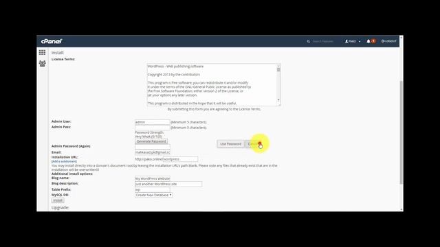 How to Install Wordpress at cPanel without Softaculous - 2016 смотреть онлайн