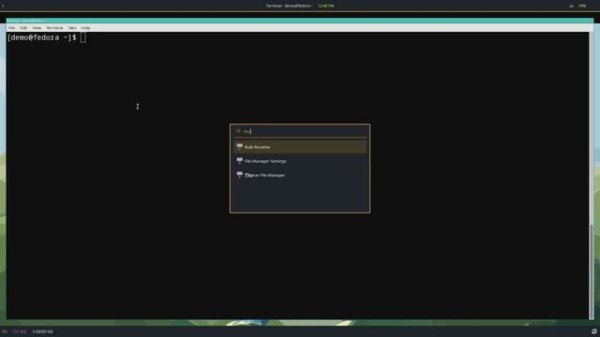Fedora i3 spin: polybar setup